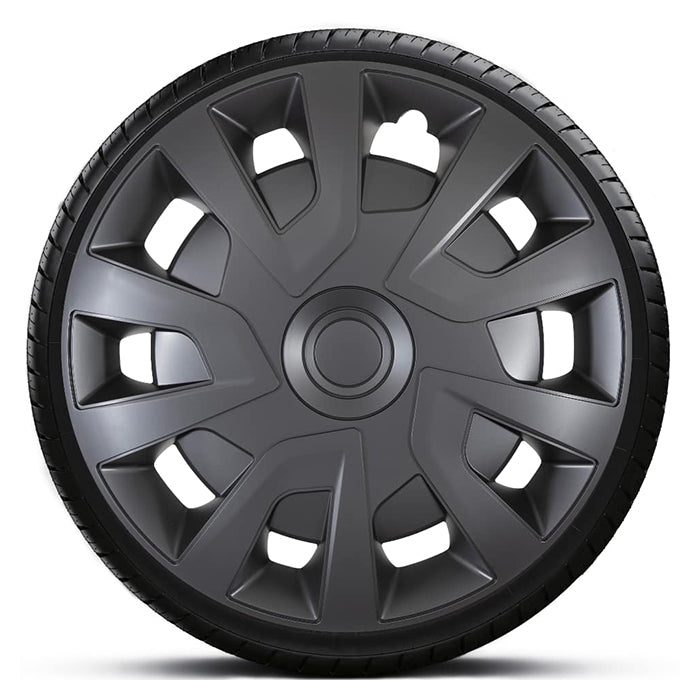 Coverline, 16" Argo Revo Van Black Hjulkapselsats