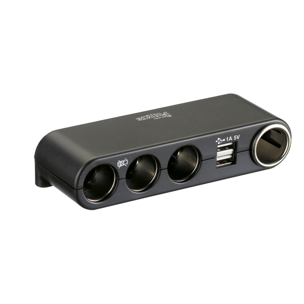 Avant, Strömuttags med 4 uttag och USB 12/24v