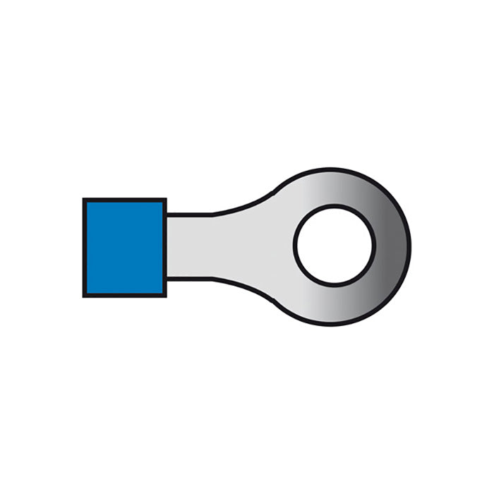 Carpoint, Liittimen Sininen Rengas 5,3mm 1,5-2,5mm2 10 Kpl