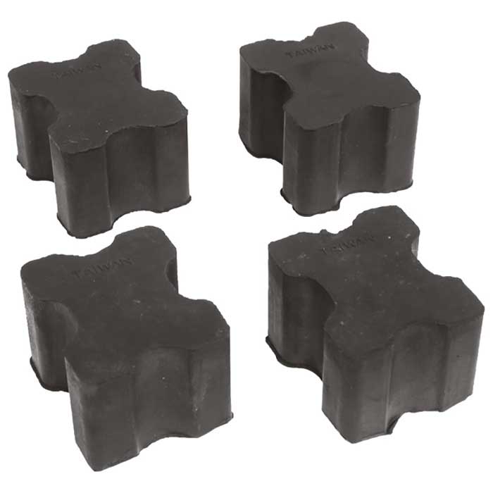 Carpoint, Kumivälikappaleet 4 Kpl. 25mm/40mm