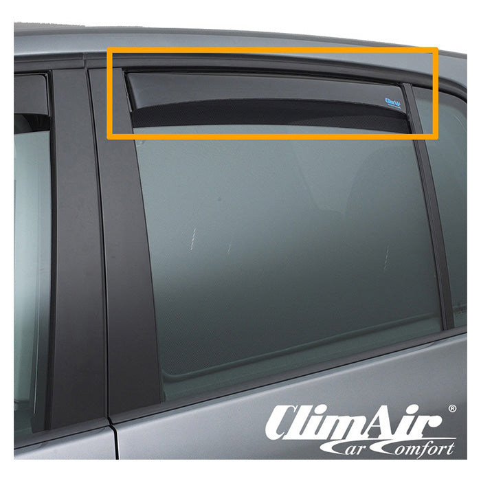 Climair, 44105D - Tuulisuojat. Tumma Opel Vectra C