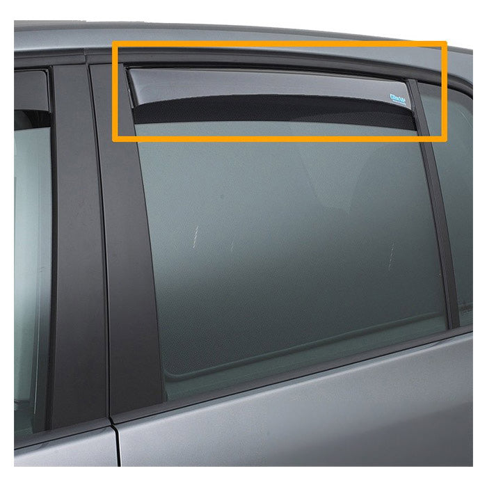 Climair, Rear Wind Deflector 5-dr - Fits Mitsubishi Eclipse 2017-