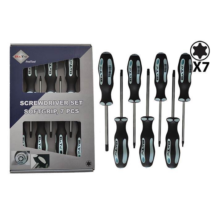 Bato, Skruvmejselsats Torx 10-40 7 Delar
