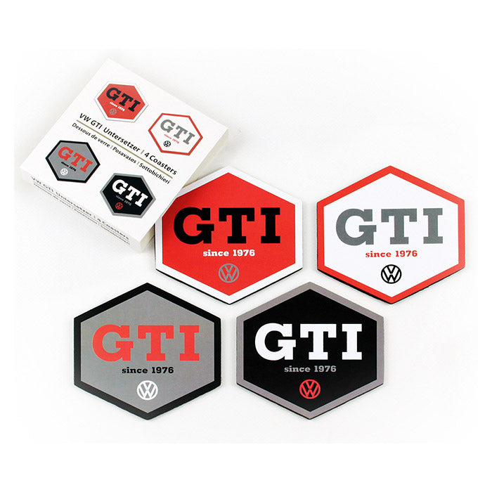 VW Collection, VW Gti Flerfärgade Glasunderlägg 4 St.