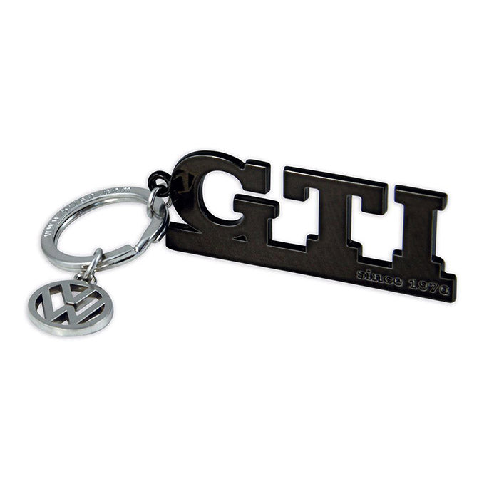 VW Collection, VW Gti Nyckelring M. Logotyp Hänge, Svart