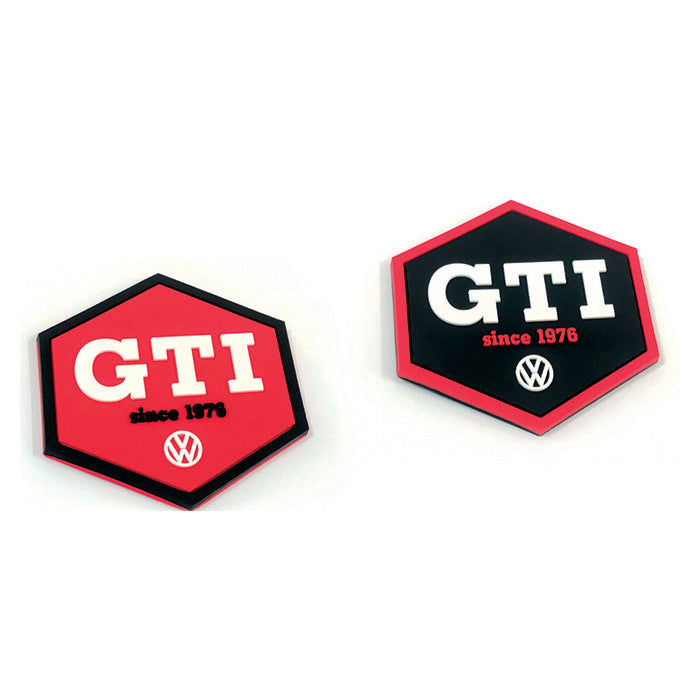 VW Collection, VW Gti Gummimagnet, Flerfärgad, 2 St.