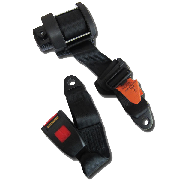 Securon, Baksätesbälte 3p 213cm + 32 cm Arm