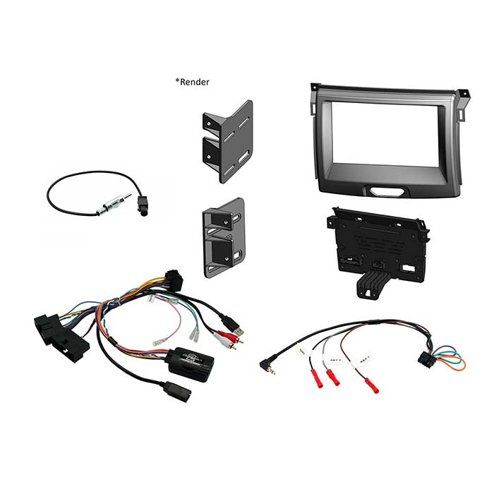 Connects2, Ctkfd65 2-DIN Kit — Compatibile con Ford Ranger 2015-