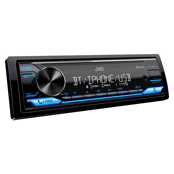JVC, KD-X382BT Bilradio Med RDS Tuner Och Bluetooth 100mm