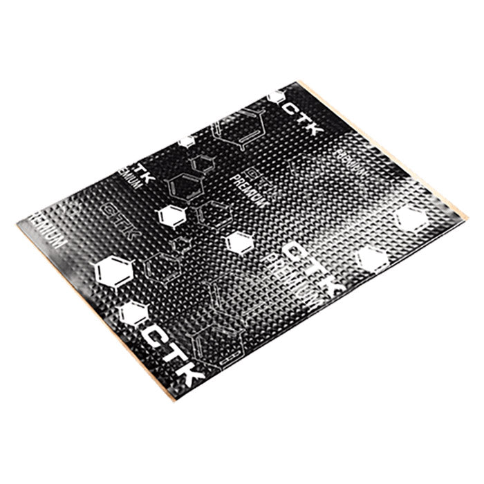 CTK, Ljuddämpning Premium 3 mm Resonansdämpning, 12 Ark, 2,22M²