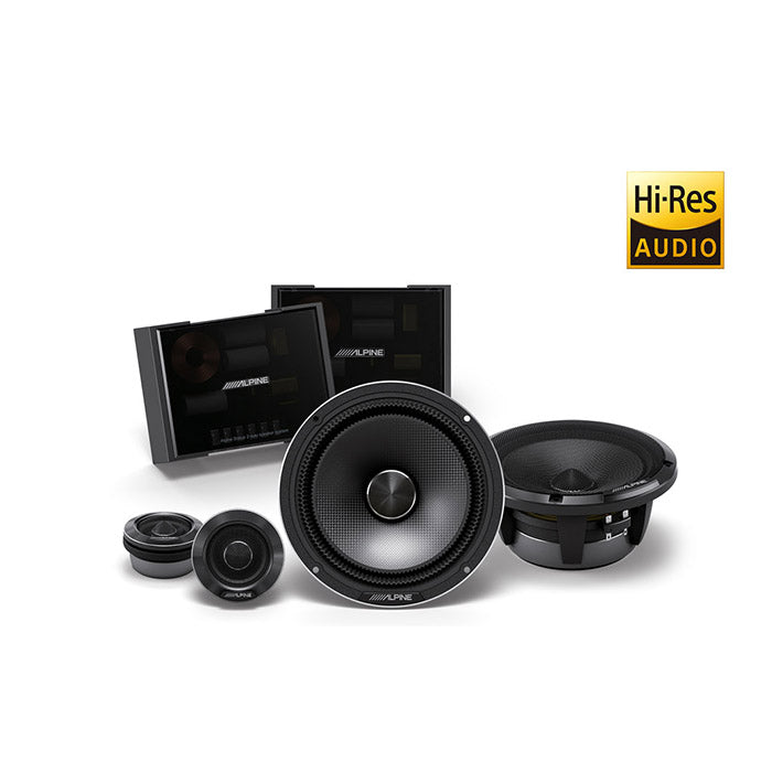Alpine, Status HDZ-65C 6,5" 2-vägs Komponent Högtalarsats