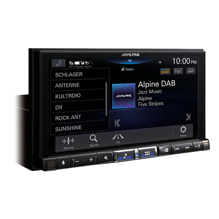 Alpine, ILX-705D Trådlös Apple Carplay 2-din 7"