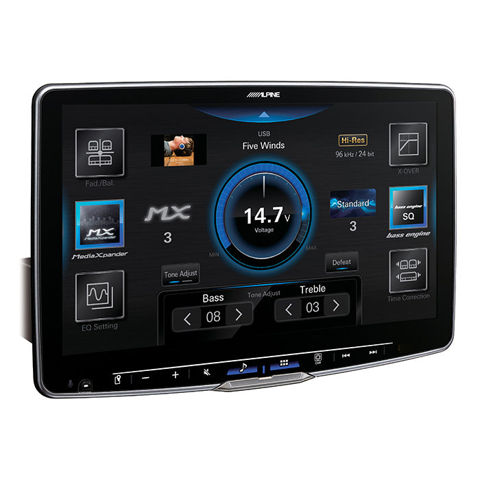 Alpine, ILX-F115D Halo11 Apple Carplay, Android