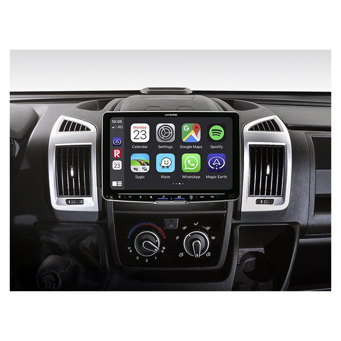 Alpine, ILX-F905DU Halo9 Bundle för Fiat Ducato 3