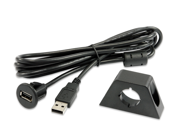 Alpine, USB-kabel med fäste - 2 meter