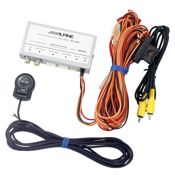Alpine, Backkamera KCX-C2600B Kontrollbox För hcec2600