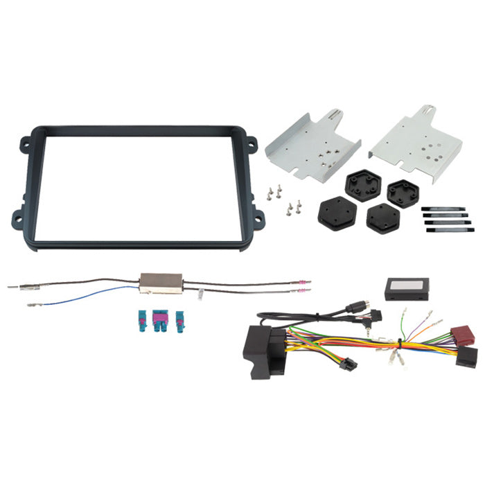 Alpine, 2-DIN 8" Monteringskit F. VW M/vitt Display