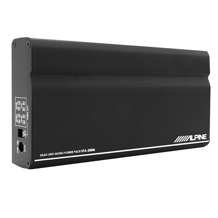 Alpine, KTA-200 Lisä Mono Vahvistin ilx-w650bt:lle