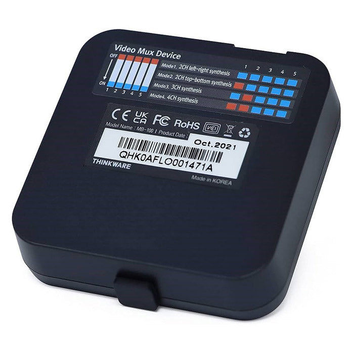 Alpine, RVX-100 4-Kameran Laajennushub DVR-F790:lle
