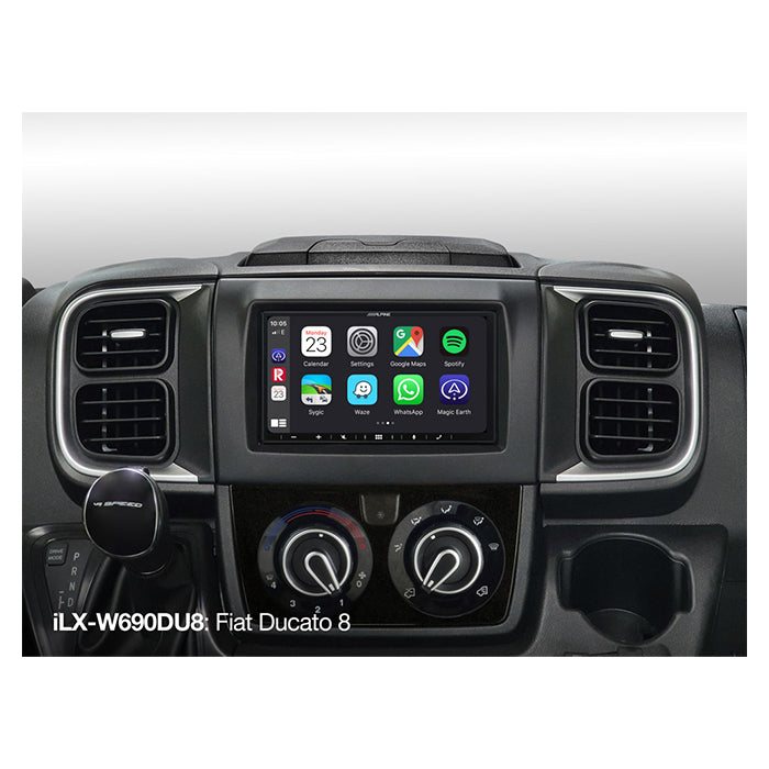 Alpine, ILX-W690DU Bundle Fiat Ducato 8:lle
