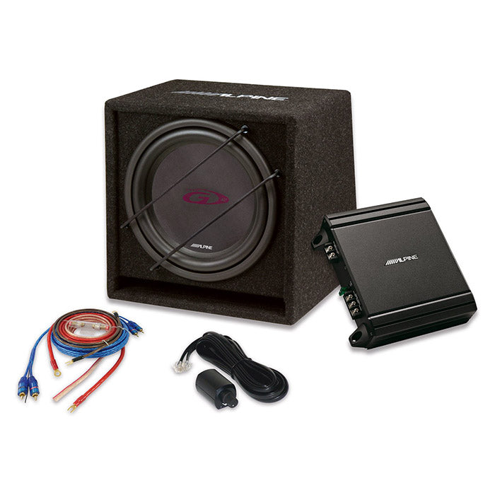 Alpine, 12" Subwoofer Vahvistimella