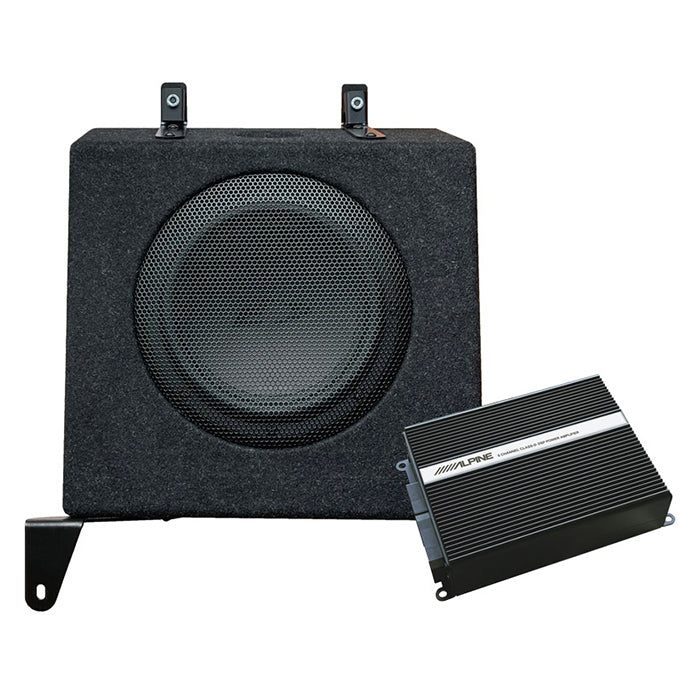 Alpine, DSP & Subwoofer -järjestelmä Ford Transit Custom 7
