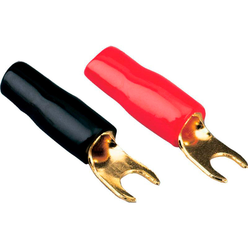 ACV, Röd Spadeterminal 10mm2 50st.