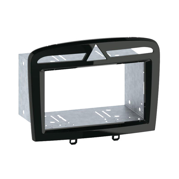 ACV, 2-DIN Radio Frame for Peugeot 308/308 Cc/rcz Black Pearl
