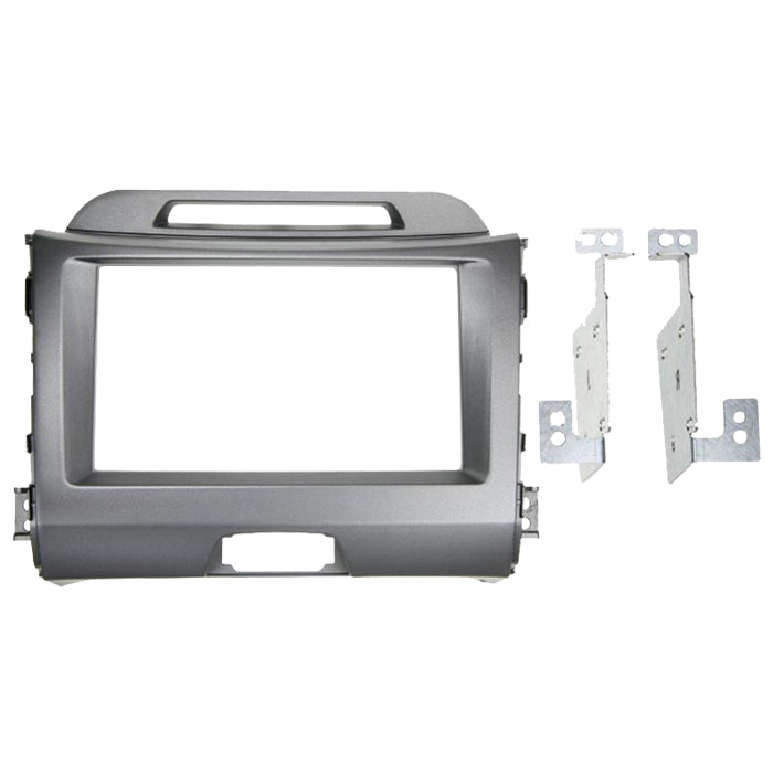 ACV, Kit 2-DIN Grigio — Compatibile con KIA Sportage 2010-