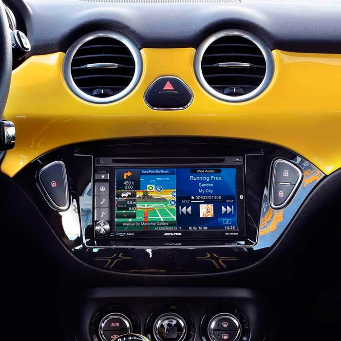 ACV, Zestaw 2-DIN Opel Adam / Corsa E — Zestaw