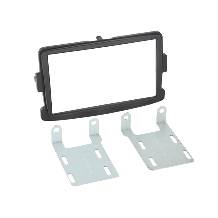 ACV, 2-DIN Kit Svart — Passar till Dacia Duster 2014-