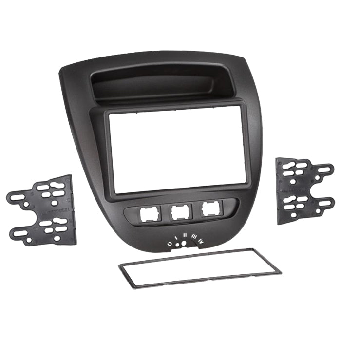 ACV, Kit 2-DIN — Compatibile con Citroën c1 / Peu 107 / Aygo 2005-