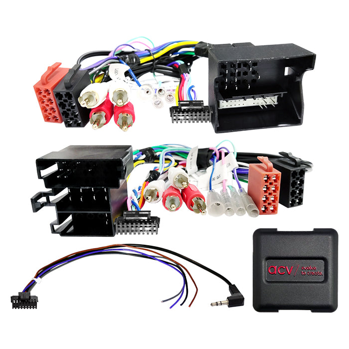 ACV, Ratkontroll Audi Iso/mini Iso/quadlock Multilead Amp-rca