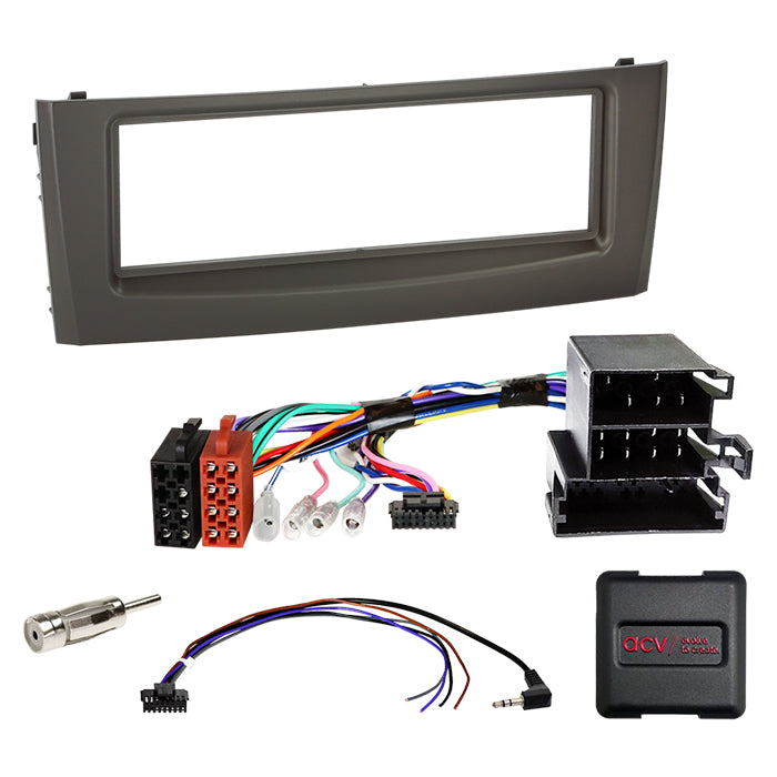 ACV, Täydellinen 1-DIN Kit Fiat Grande Punto/Linea Musta
