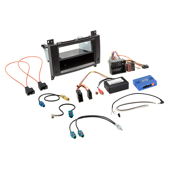 ACV, Komplett 2-DIN Kit M. Utrymme Mercedes Vito/Viano 42a/Amp