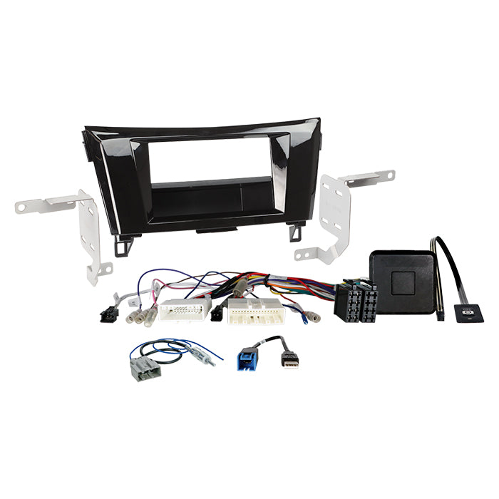 ACV, 2-DIN Kit taskulla Qashqai/X-Trail Ohjauspyörän ohjaus 360° Kamera.