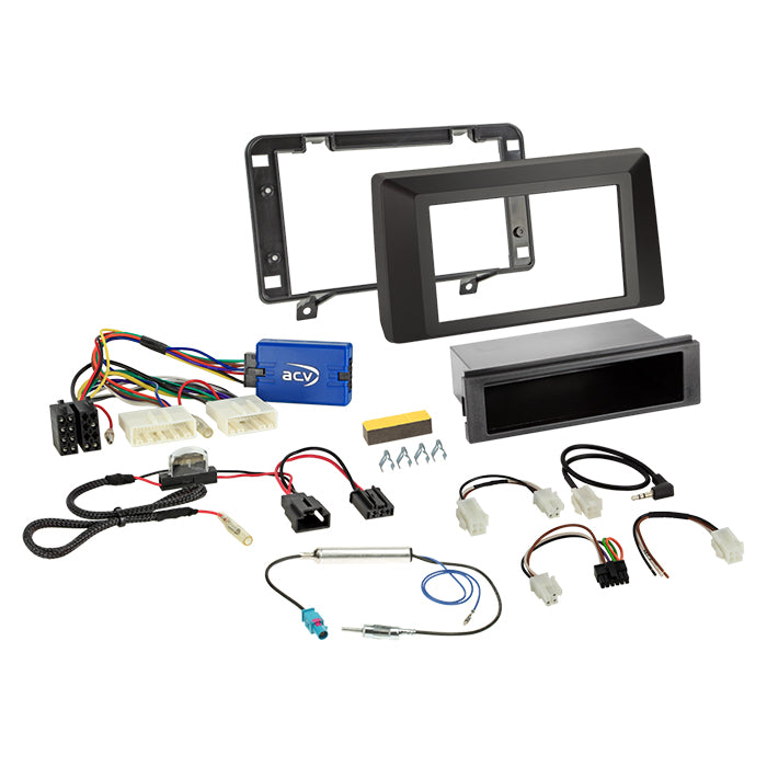 ACV, Komplett 1-DIN Kit — Passar till Dacia Duster(sr) 2021-2024