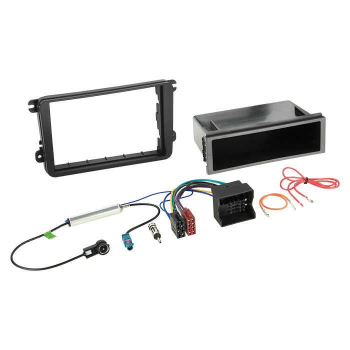 ACV, Komplett 2-DIN Kit M. Fack för Seat/Skoda/VW