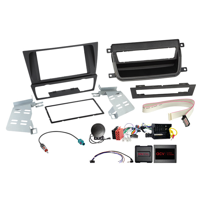 ACV, Komplett 2-DIN Kit BMW 3-serie U. Rökpaket