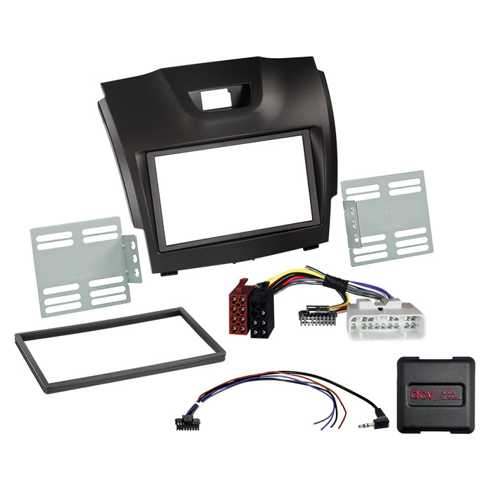 ACV, Komplett 2-DIN Kit — Passar till Chevrolet / Isuzu mu-x / D-max 2012-2020