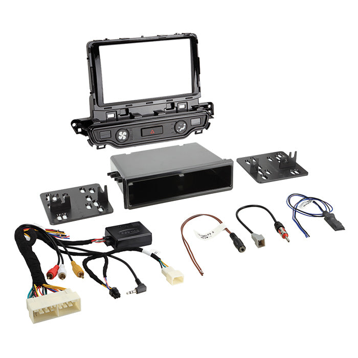 ACV, 1/2-DIN Kit Swc/climatronic — Passar till KIA Niro 2017-2021