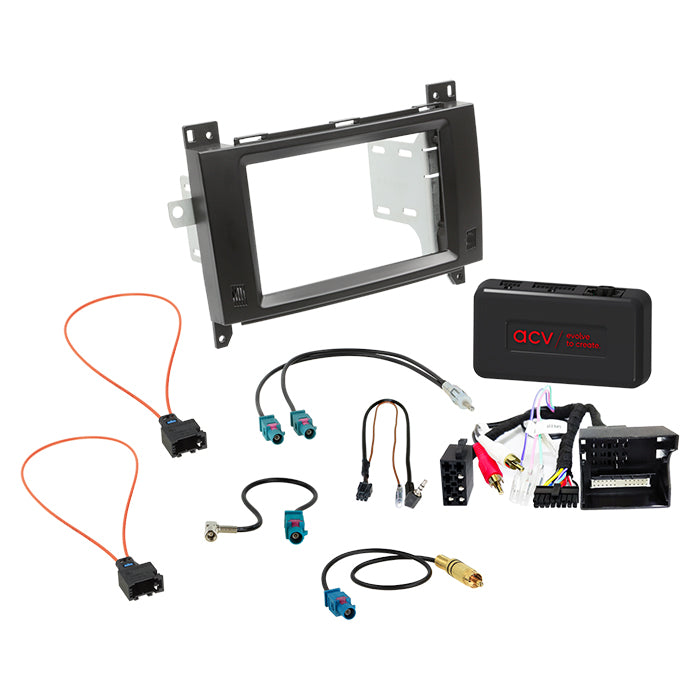 ACV, Komplett 2-DIN Kit 42x — Passar till Mercedes Vito / Viano 2006-2014