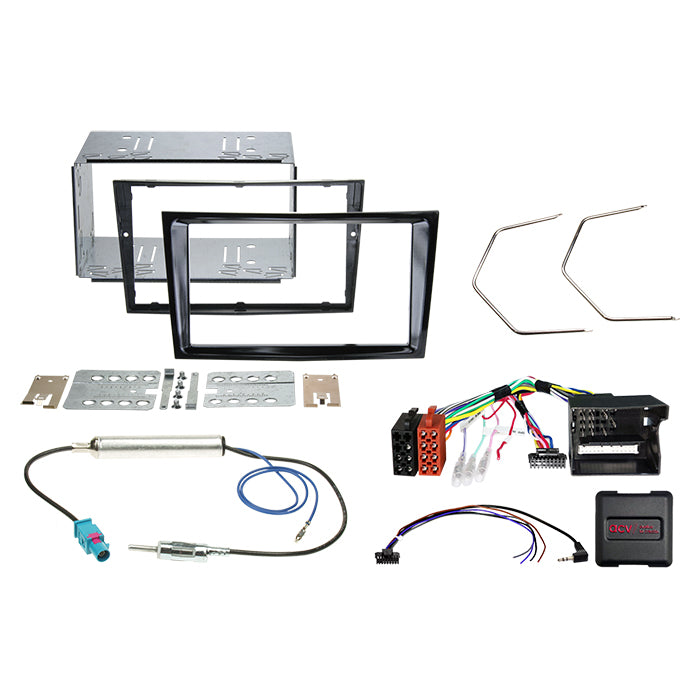 ACV, 2-DIN Kit 08/2014 Ohjauspyörän ohjaus — Sopii Opel Corsa D (S07) 12/2008-