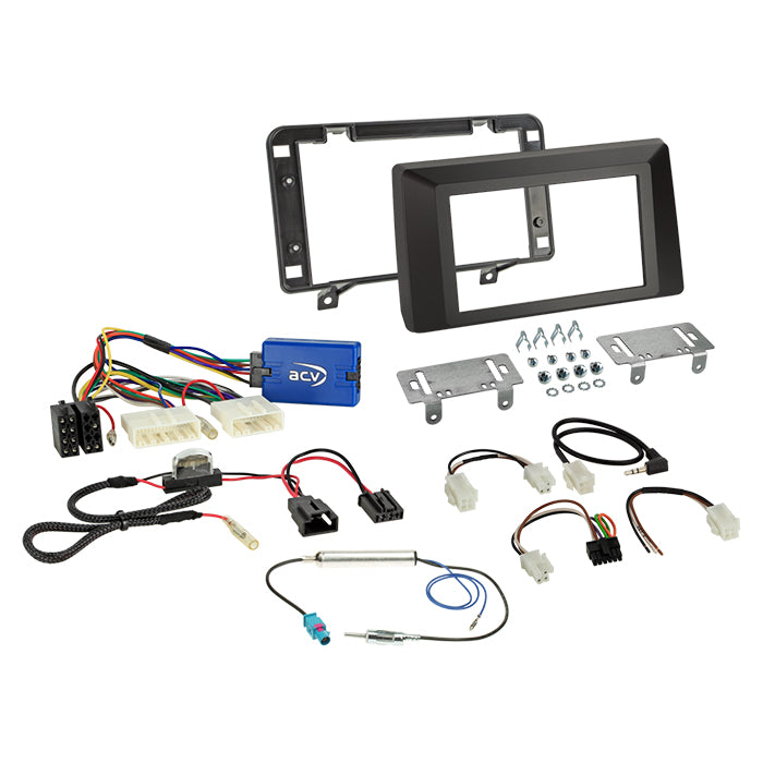 ACV, Komplett 2-DIN Kit Analog — Passar till Dacia Duster(sr) 09/ 2021-2024