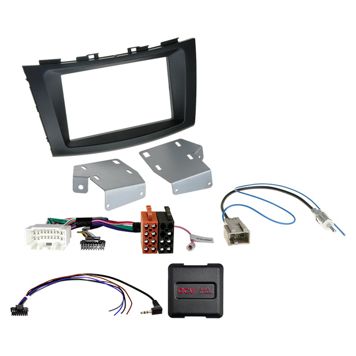 ACV, 2-DIN Kit 04/2017 Ohjauspyörä — Sopii Suzuki Swift (FZ/NZ) 09/2010-