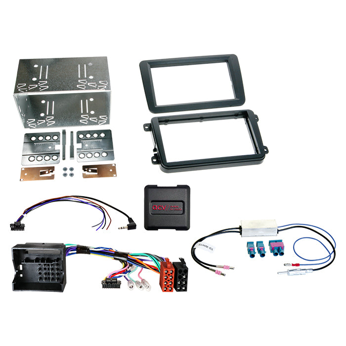 ACV, 2-DIN Kit Seat/Skoda/VW Erilaiset Ohjauspyörän Ohjaimet/antenni