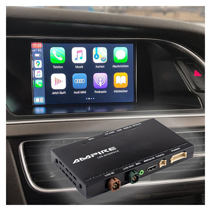 Ampire, Carplay-gränssnitt Audi A4 8K, A5 8T, A6 4F, A8 4E, Q7 4L