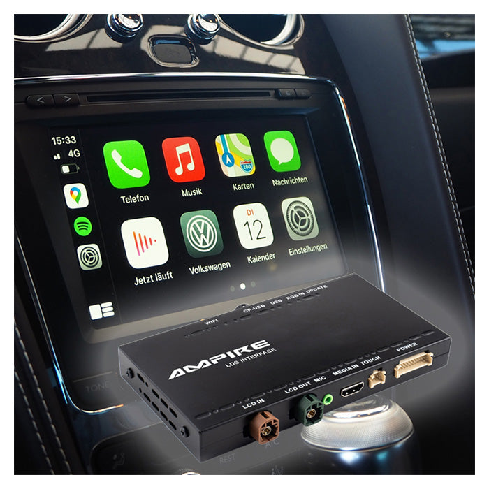 Ampire, Carplay-adapter Skoda, Seat, Bentley, VW m.fl.