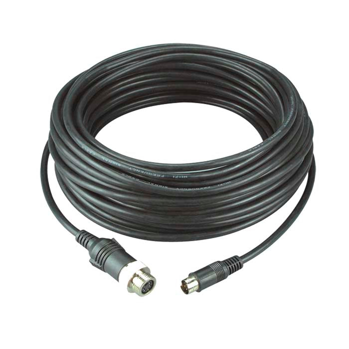Psvt, Backkamera 20 m. Kabel-4 Pin Våt Miljö
