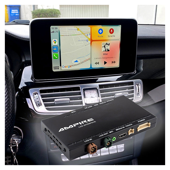 Ampire, Carplay-adapter Mercedes A-, B-, C-, E-, G-klass M.fl.